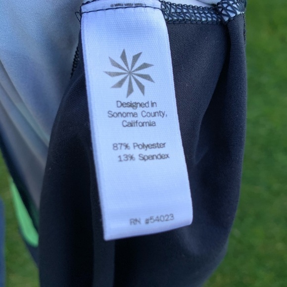 Athleta Striped Workout Exercise Tank Size S - Picture 6 of 6